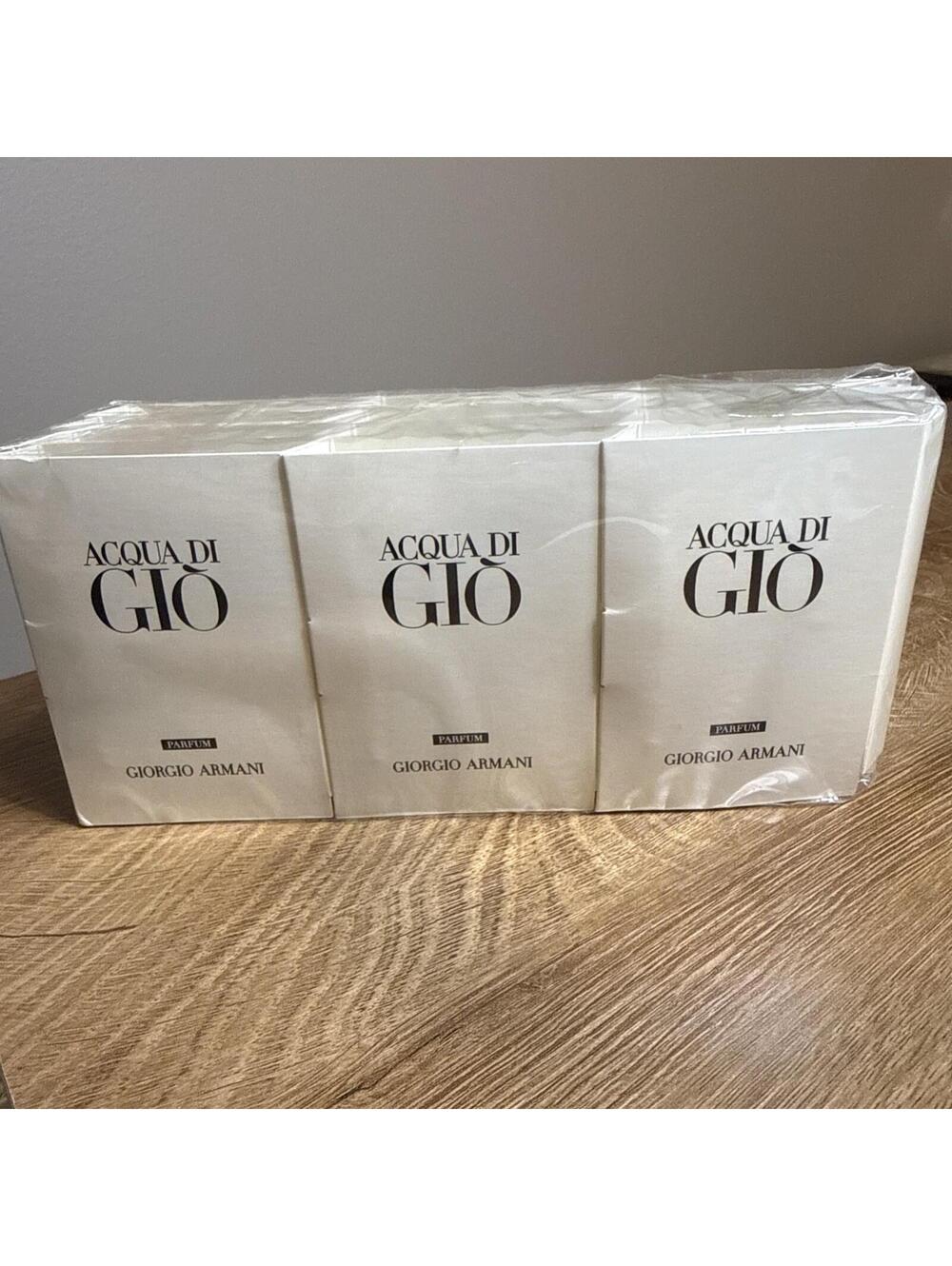 12x LOT of Acqua Di Gio Parfum by Giorgio Armani 1.2mL Vial Carded Sample Sprays